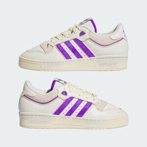 Adidas Purple/Cream Rivalry 86 Low Originals IF7136 SZ 9
